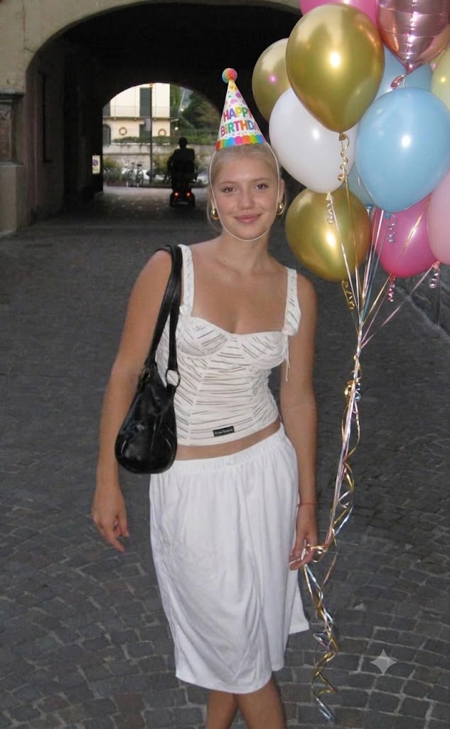 Emely im Geburtstagsmodus
